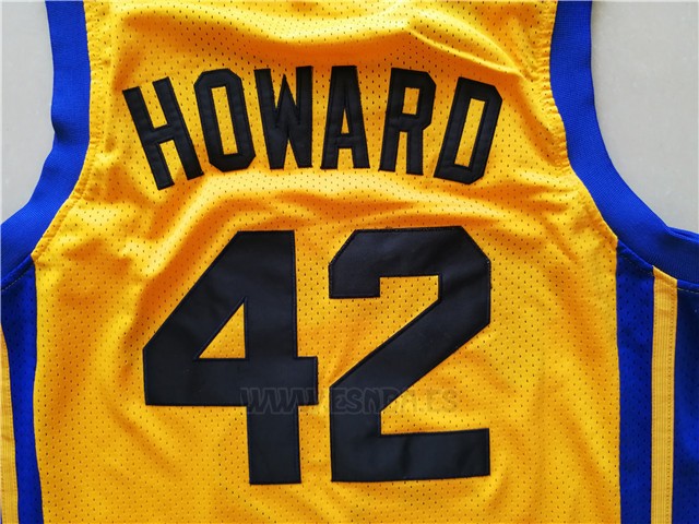 Camiseta Pelicula Beavers Dwight Howard #42 Amarillo